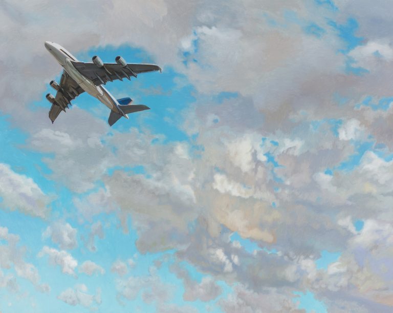 Plane, 40x50cm, 2019
